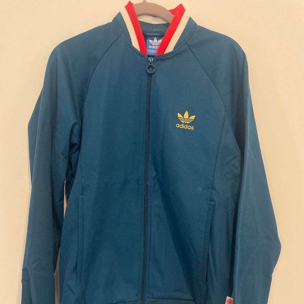 Adidas Blue Track Jacket